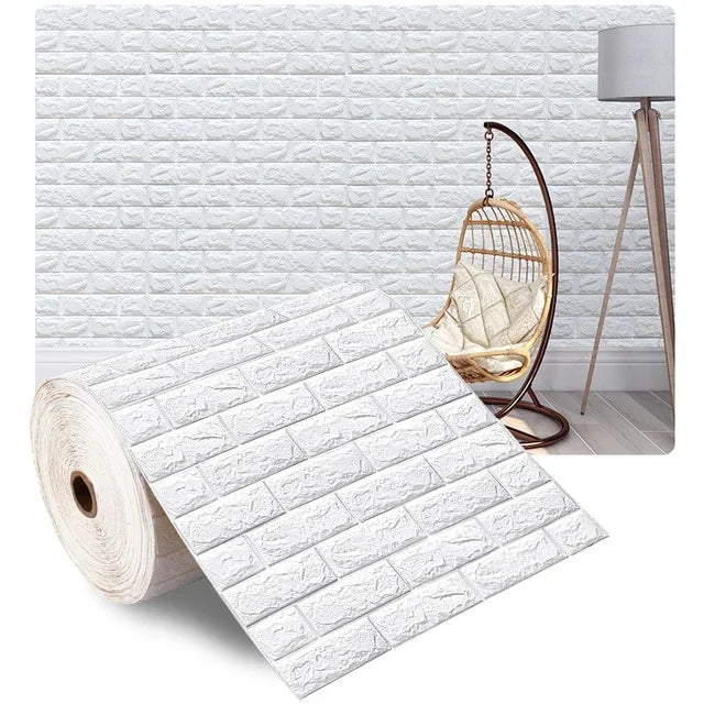 BrickWall 3D: Self-Adhesive Foam Wallpaper